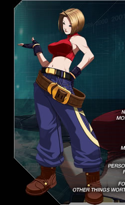 blue mary king of fighters