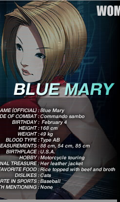 BLUE MARY
