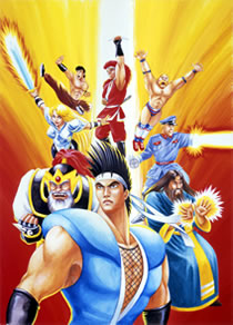 NEOGEO BATTLE COLISEUM【WORLD HEROES 】