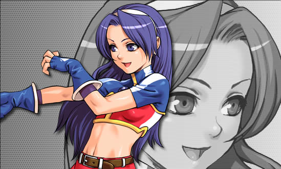 The King of Fighters Neowave, Women Fighters Team: King