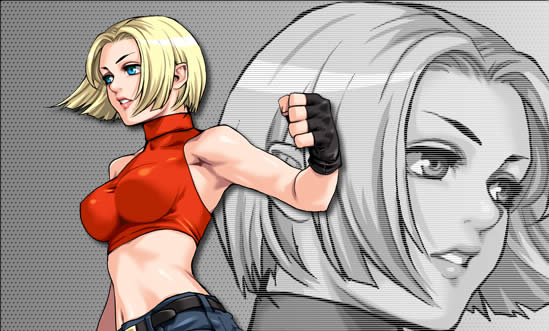 blue mary king of fighters